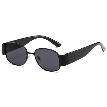 KKTREE Metal Square Retro Sunglasses, Fashionable for Both Men and Women, UV400 UV Protection