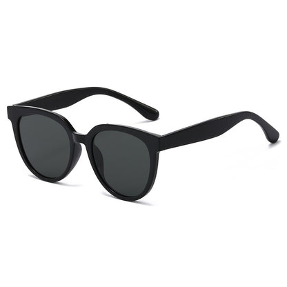 KKTREE Eclat New Stylish Sunglasses for Ladies with a High-end Vibe, featuring a Brown Eyeglass Frame and UV Protection