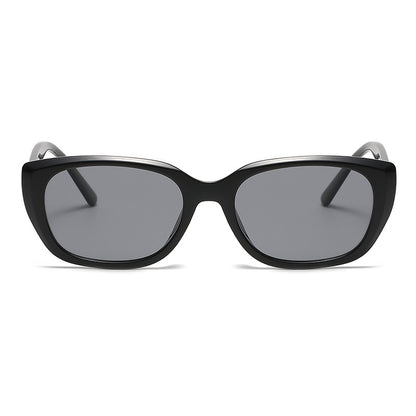 KKTREE Glow Fashionable Small Acetate Frame Sunglasses with A Sense of Elegance, UV Protection Sunnies